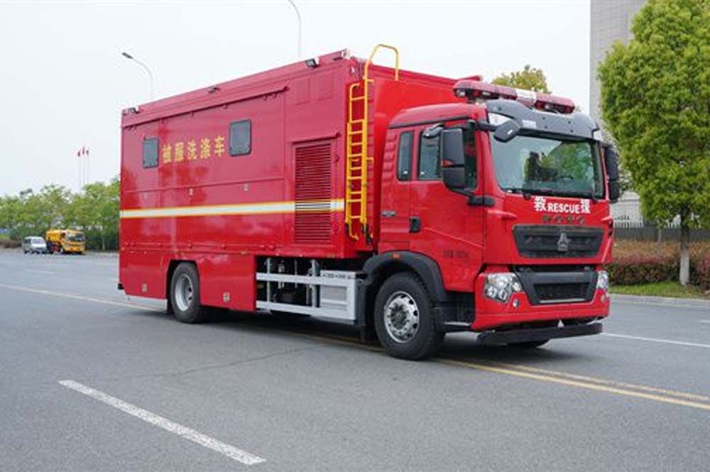 重汽被服洗滌車(chē)圖片2