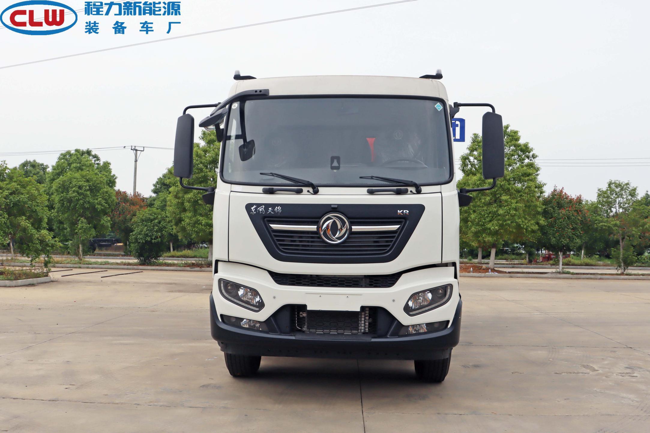 東風(fēng)天錦純電動(dòng)壓縮式垃圾車(chē)圖片2