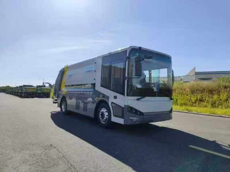 創(chuàng)維18噸純電動壓縮式垃圾運輸車