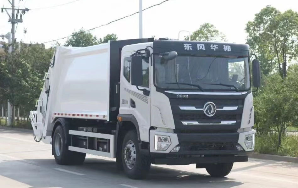 東風(fēng)華神12方純電動高端壓縮垃圾車