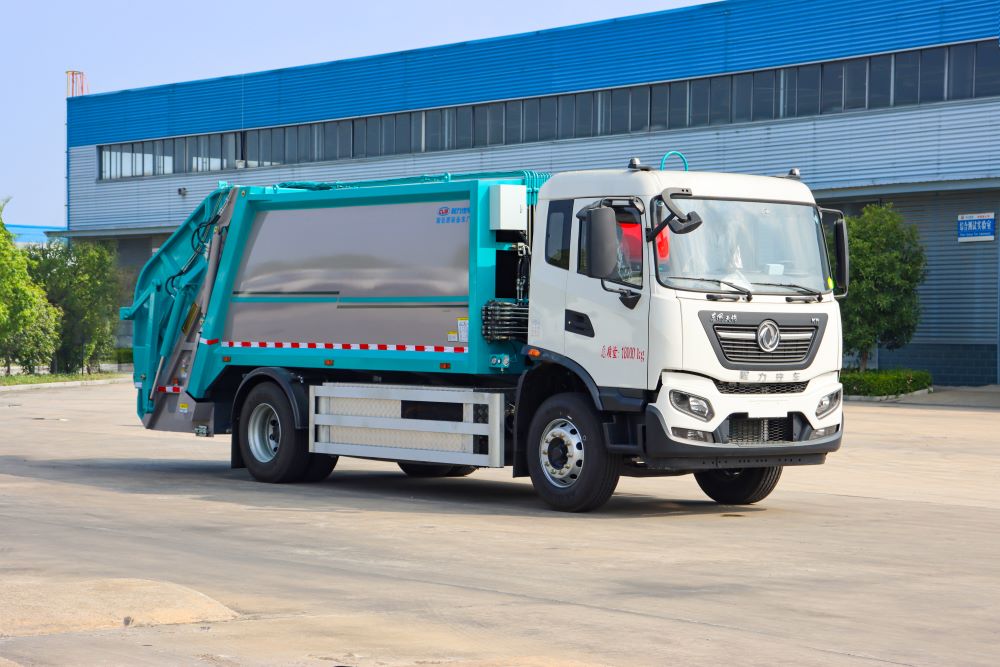 東風(fēng)天錦14方純電動壓縮式垃圾車