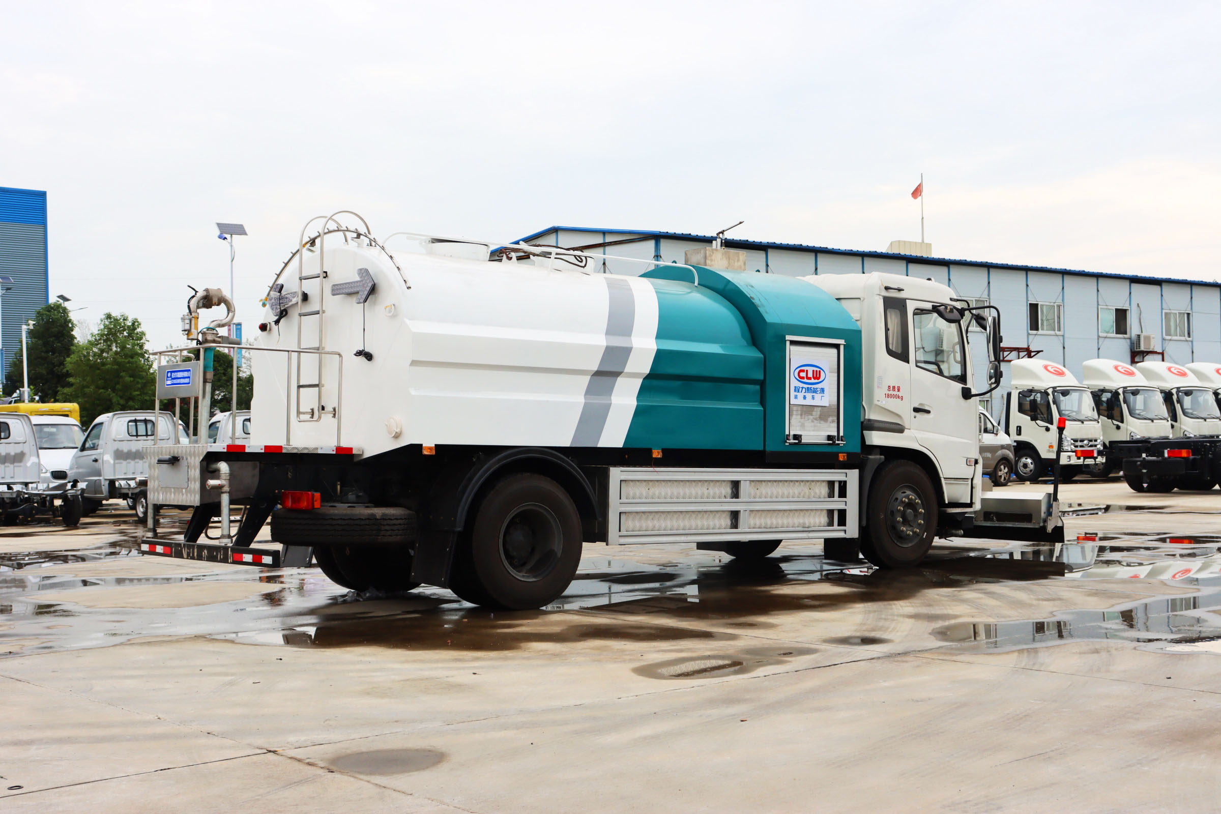 東風天錦純電動9方多功能清洗車圖片3