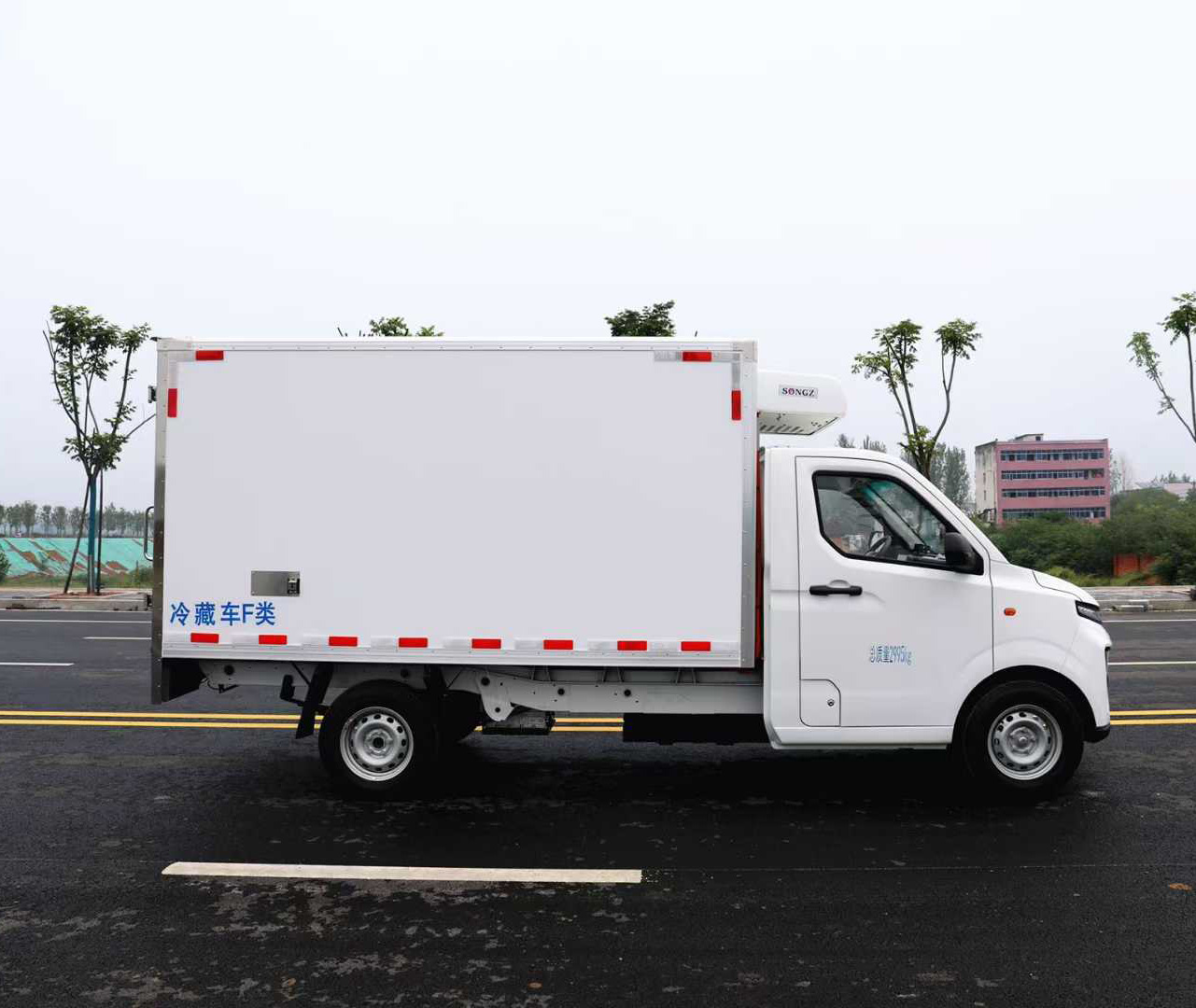 吉利?F1E 純電動箱式冷藏運輸車F類圖片3