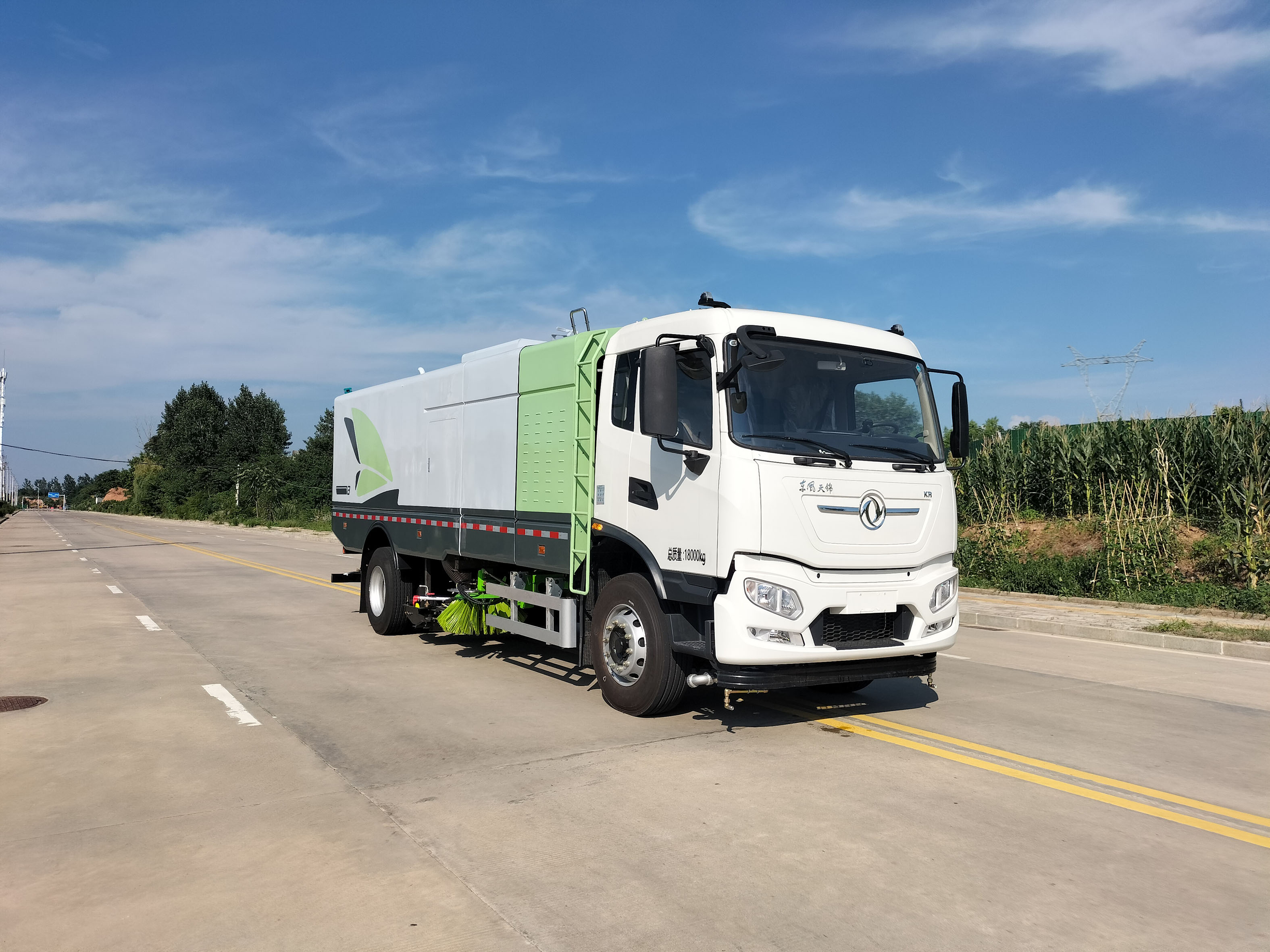 東風(fēng)天錦16方純電動高端洗掃車